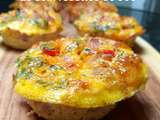 Mini-quiches en muffins