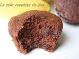 Muffins aux bananes double chocolat