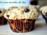 Muffins aux bananes et beurre d'arachide