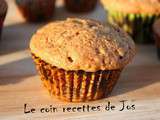 Muffins aux carottes et à l'érable