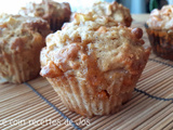 Muffins aux pommes et butterscotch