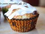 Muffins banane et chocolat (momie)