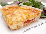 Quiche au bacon et au fromage