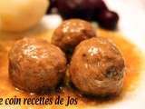 Ragoût de boulettes à la mijoteuse