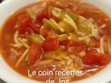 Soupe aux légumes vite fait