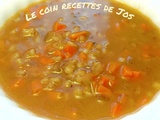 Soupe épicée aux carottes et à l'orge