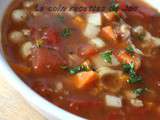 Soupe minestrone (pot à offrir)