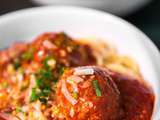 Boulettes de viande maison à la sauce tomate