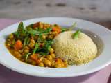 Curry de pois-chiches et carottes