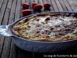 Clafoutis aux tomates cerises