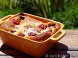 Clafoutis de framboises au marsala