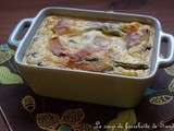 Clafoutis haricots pancetta