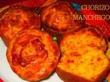 Petits cakes espagnols au chorizo et au manchego