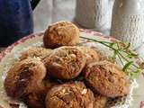 Cookies chocolat et orange confite