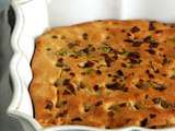 Focaccia aux algues et petit épeautre