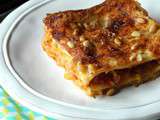 Lasagnes aux courgettes, mascarpone et pignons