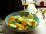 Salade de fruit d’hiver au sirop de tilleul