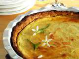 Tarte mousseuse au greuil de Brebis