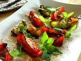 Tomates confites au four au Piment d’Espelette