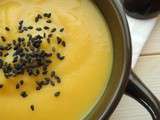 Velouté de rutabaga et de courge à l’amande