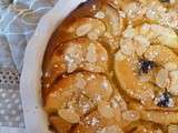 Vite un clafoutis pomme & pruneaux aux amandes