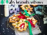 Biscuits vitraux de Noël