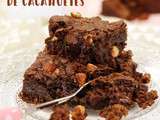 Brownies au beurre de cacahuètes (vegan)