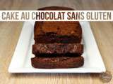 Cake au chocolat sans gluten