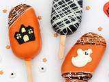 Cakesicle pops d’Halloween