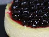 Cheesecake aux cerises amarena