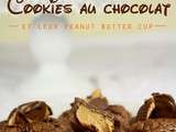 Cookies au chocolat et leur peanut butter cup