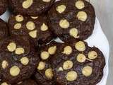 Cookies au chocolat et pépites de chocolat blanc speculoos