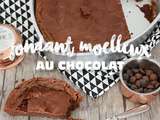 Fondant moelleux au chocolat pour la Saint Valentin