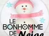 Gâteau bonhomme de neige