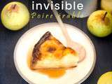 Gâteau invisible poire & sirop d’ érable