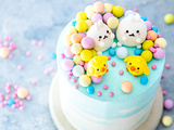 Gâteau layer cake de Pâques « Molang »