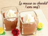 L’Aquafaba ou comment réaliser une Mousse au Chocolat sans Oeuf