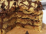 Layer cake aux cookies