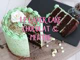 Layer cake chocolat menthe