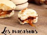 Macarons au coeur coulant caramel beurre salé