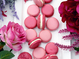 Macarons ganache montée et cerise