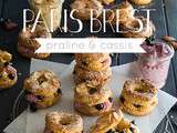 Mini Paris Brest praliné & cassis