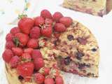 Naked Cake à la cannelle et aux fruits rouges