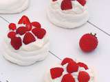 Pavlovas façon fraisier