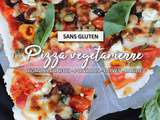 Pizza végétarienne sans gluten