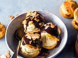 Profiteroles au chocolat