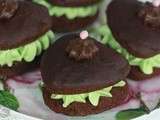 Whoopie pies chocolat-pistache