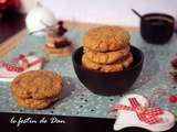 Biscuits au Chocolat et Beurre de Cacahuète