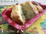 Cake Roquefort, Noix & Tomates