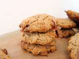 Cookies à la farine de Châtaigne, Praliné et Caramel